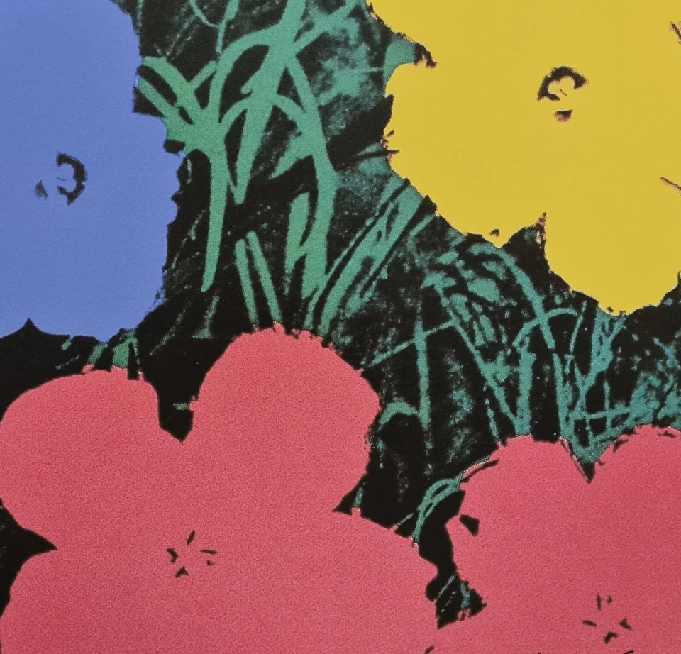 ANDY WARHOL * Flowers * lithograph * 50x50 cm * limited # 328/500 CMOA signed - Bild 3 von 4