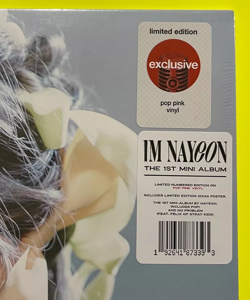 IM NAYEON 1ST MINI ALBUM FACTORY SEALED TARGET POP PINK VINYL