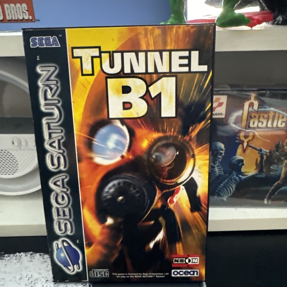 Tunnel B1 Sur Sega Saturn – PAL Complet – Très Bon État – Jeu Rétro