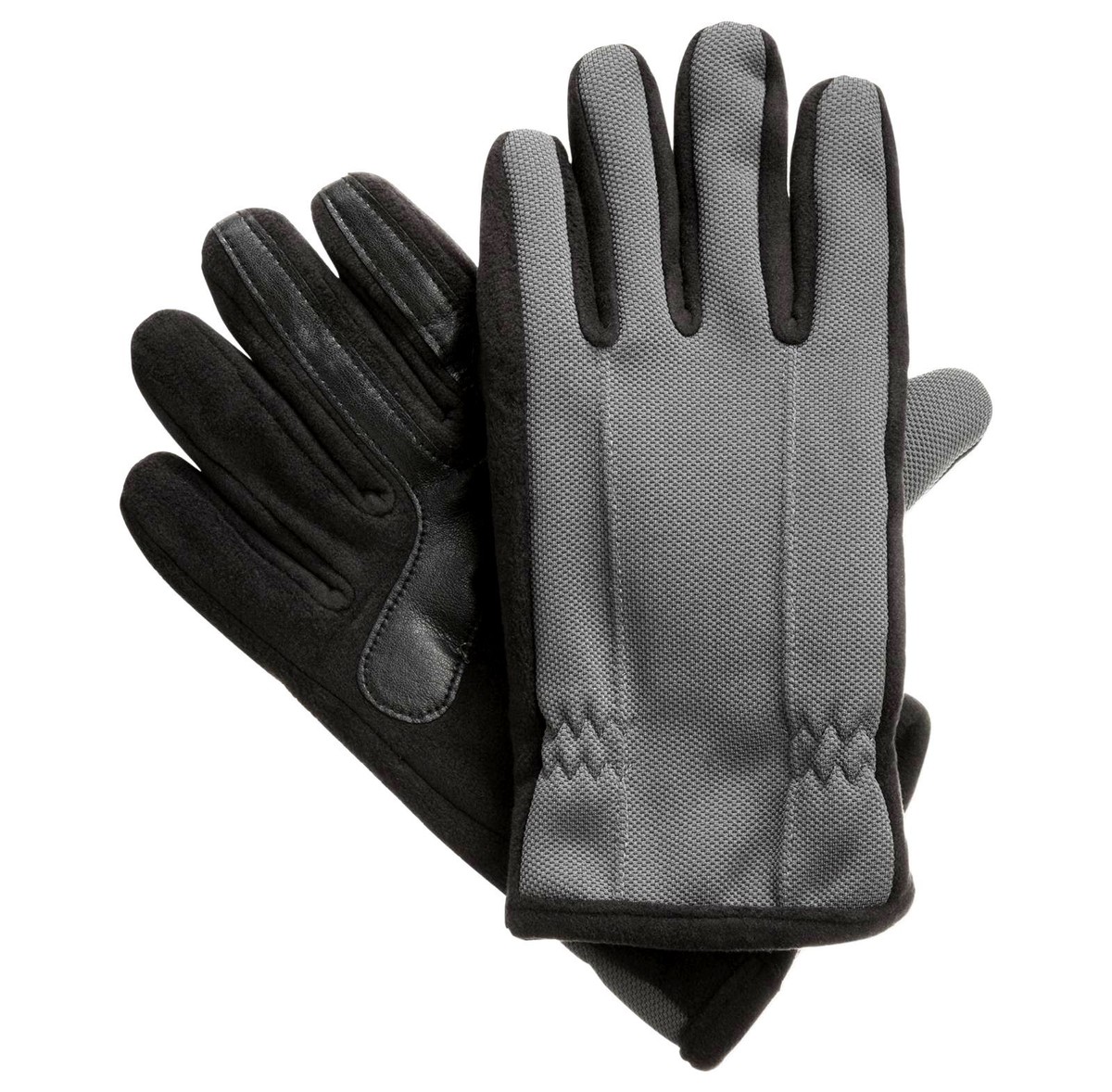 Isotoner Smartouch Isotoner Ski Gloves Women's Pongee And Fleece