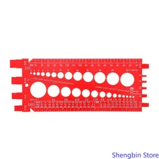 Nut Bolt Size Checker Gauge for Metric and Imperial Thread Tester Easy Size U4Q1