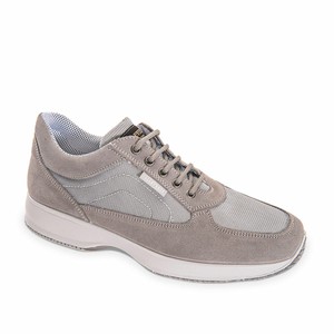 VALLEVERDE Sneakers Uomo - 17884 - scarpe da uomo casual in nabuk tortora