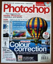 Photoshop Creative, issue 38, color correction, excellent, no CD, USA seller
