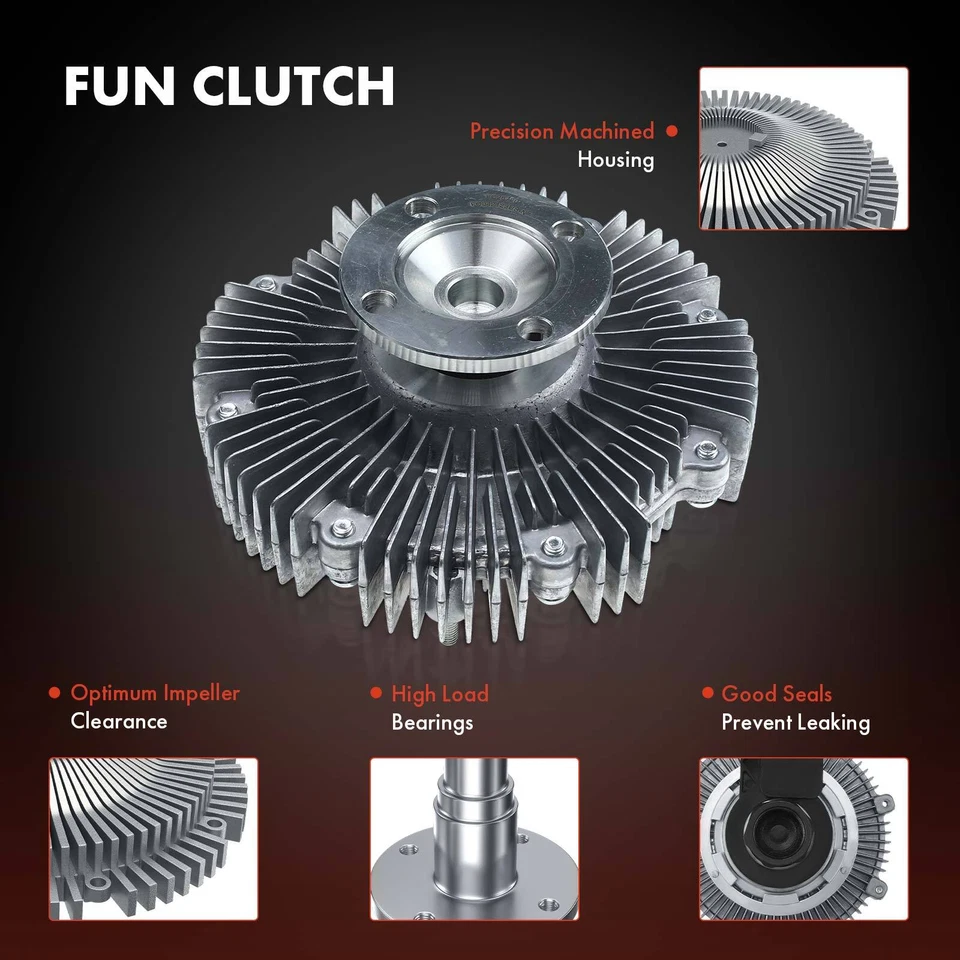 Муфта вентилятора радиатора для Acura SLX 1998-1999 Isuzu VehiCROSS Trooper 1998-2002 - Изображение 3 из 4