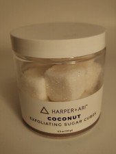 Harper  Ari Coconut Exfoliating Sugar Cubes New 5.3 Oz