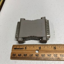 DB25 Male to DB25 Male Null Modem Adapter