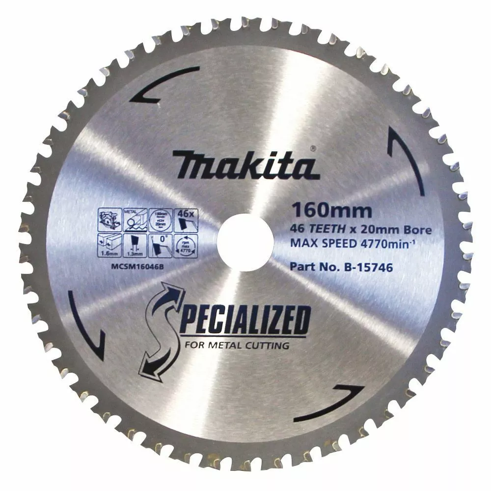 Makita metal cheap chop saw blade