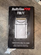 BaByliss Gold PRO FXDual Foil Metal Shaver Cord / Cordless Electric