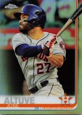 2019 Topps Chrome #20 Jose Altuve Refractor