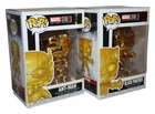 FUNKO POP MARVEL STUDIOS LOT ANT-MAN BLACK PANTHER #384 #383 GOLD FIGURES