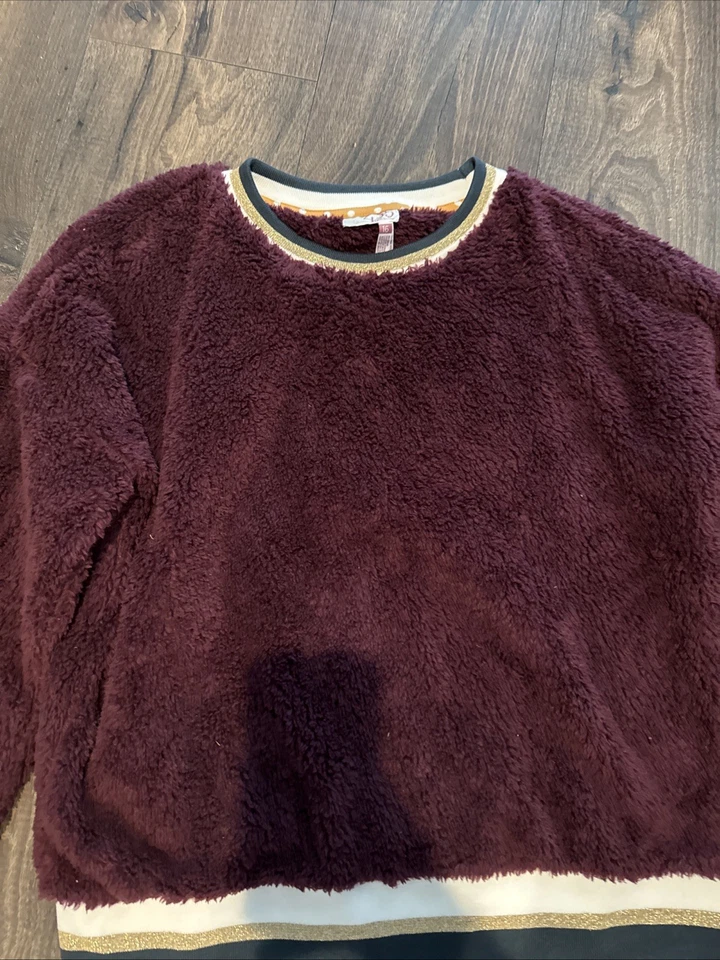 Niñas Matilda Jane Momentos contigo Fuzzy Wuzzy Sudadera Talla 16 Usada en Excelente Condición Foto 4 de 4