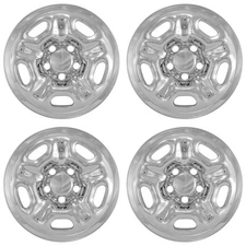4 CHROME 15" Wheel Skins Hub Caps Rim Covers Simulators for 05-15 Toyota Tacoma