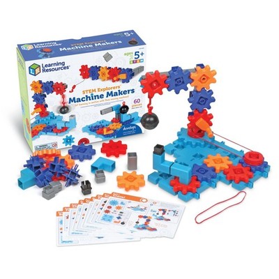 Learning Resources STEM Explorers Maschinenbauer, 50-teilig, ab 5 Jahren, Mint-S