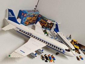 Lego City Airport Lot Passenger Planes 3181 7893 Fire Rescue 7891 W Minifigures