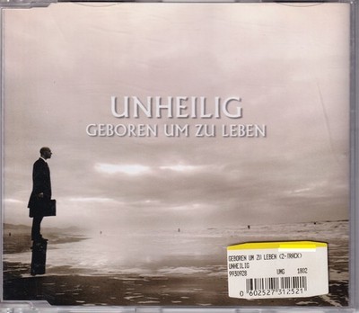 UNHEILIG  Maxi-CD  GEBOREN UM ZU LEBEN  EU Vertigo von 2010