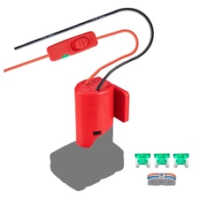 Upgraded M12 Battery Adapter for Milwaukee 12V Battery Adapter All-In-One Design