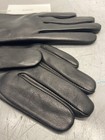 Vince Womens Short Leather Glove Size XL Black Cashmere Lined — photo 2