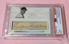 2016 Panini Flawless Ted Williams HOF 01/25 PSA 9 PSA/DNA AUTO Bookend