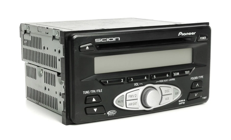 Scion XA XB AM FM XM 2006 radio MP3 CD 08600-21800 código facial T1807 Foto 4 de 4