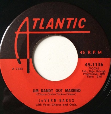 LaVern Baker - Jim Dandy hat geheiratet / Das Spiel der Liebe (A-One und A-Two), 7'', (