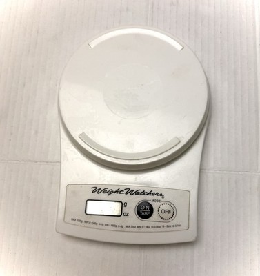 Vintage Weight Watchers Digital Kitchen Food Scale Grams Ounces Tested Working