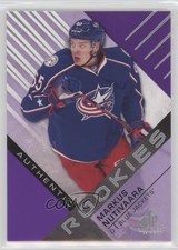 2016-17 SP Game Used Authentic Rookies Purple Markus Nutivaara #133 0f8