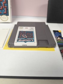 Loopz NES Nintendo Complete With Box, Cartridge, Styrofoam, Poster, Manual