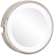 NeoModern Brushed Nickel LED Lighted 7X Magnified Lens