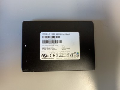Samsung SM883 2.5'' 960GB SSD (SATA 6.0 Gbps) MZ7KH960HAJR-00005 MZ-7KH9600