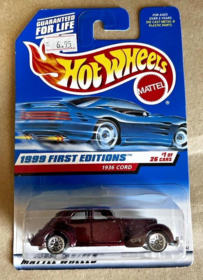1999 Vintage Hot Wheels Lot (2) – 1936 Cord First Editions #1/26 - Image 2 of 4