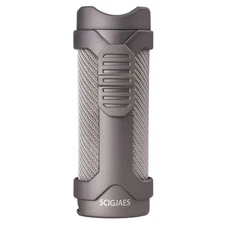 1 Torch Jet Flame Cigar Lighter, Windproof Built-in Cigar Punch Cigar Rest Li...