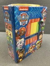 Paw Patrol Blue Box 12 chunky board books set tales Book Block Kids 10 months