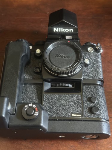 Nikon F3HP Nikon F3 DA2 with sport finder highspeed motor drive beautiful camera