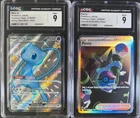 CGC 9 MEW EX 216 PENNY 239 SIR PALDEAN FATES SCARLET & VIOLET POKEMON MINT