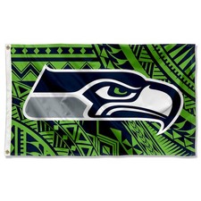Para los fanáticos del fútbol americano Seattle Seahawks 3x5 pies decoración de garaje mejor bandera - pancarta NFL