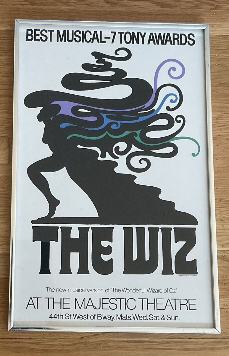 Plaque Métal Vintage Hofarkows - The Wiz (1978) - 20x30cm - Décoration Murale Style Rétro Pour Bar, Garage, Salon