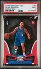 Jalen Brunson 2018-19 Panini Certified Mirror Red RC /299 MAVERICKS KNICKS PSA 9