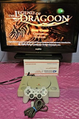 Sony PlayStation 1 PS1 Console Bundle   Tested & Working   SCPH-9001