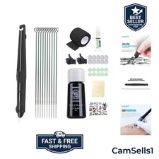 Poke Stick Tattoo Kit Beginner Hand Diy Home Tattoo Supply Kits Needles Compl...
