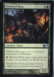 Flinthoof Boar - Magic 2013 (M13) #171 Uncommon