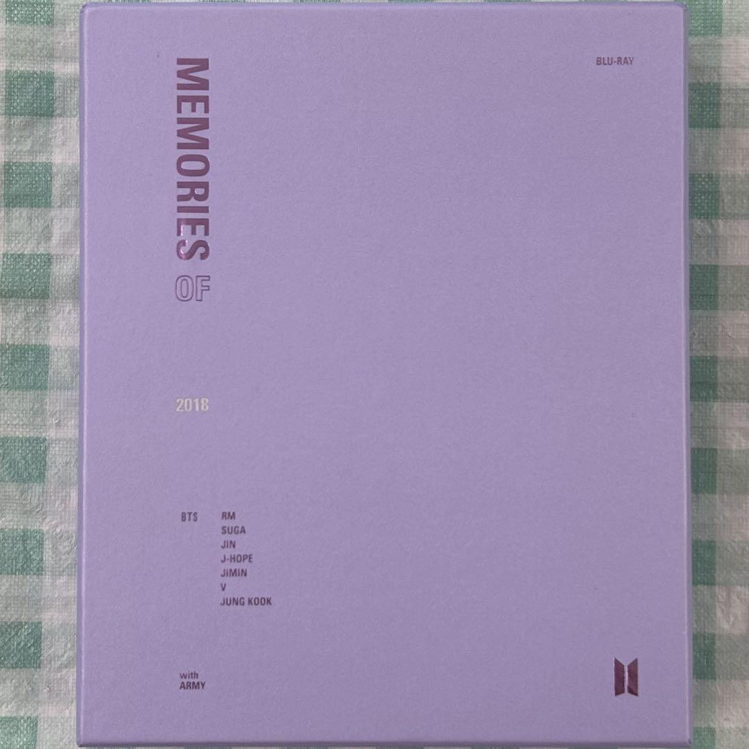 ミュージック BTS MEMORIES of 2018 Blu-ray BTS Official Memories Of 2018 Blu-ray Full Set Factory