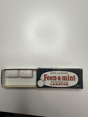 Vintage Feen-a-mint Chewing Gum Box - Rare Collectible - Display Only