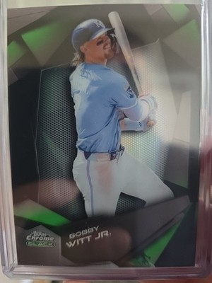 2026 Topps Chrome Black Bobby Witt Jr. Depths Of Darkness SSP DOD-17 Case Hit