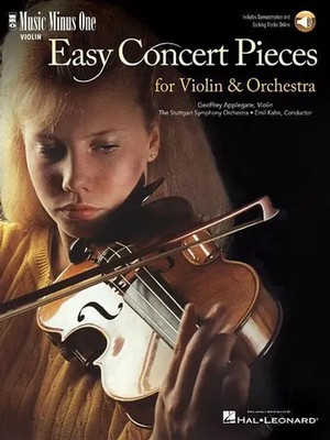 Easy Concert Pieces for Violin & Orchestra Book/Online Audio | Hal Leonard Corp