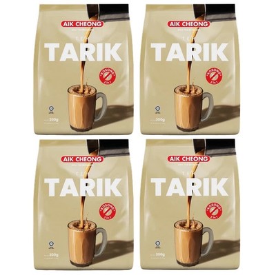 4 X Aik Cheong 2 In 1 Teh Tarik Kosong No Sugar Added (25gm x 12) free shipping