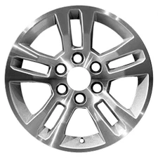 Used 18'' Machined and Painted Silver Aluminum Wheel 20937769 560-05646