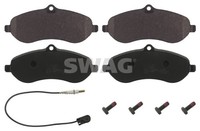 Vorderachse Swag 62 91 6830 Bremsbelagsatz, Scheibenbremse FüR CitroËN,Fiat,Peug