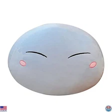 17.7in Happy Anime Slime Plushie - Soft Stuffed Doll Pillow Toy - Perfect Gift!