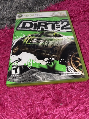 #ad DiRT 2 Microsoft Xbox 360 Complete With Manual $19.98