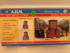 HO Scale, AHM, Water Tower Kit, #5836 BNOS Open Box
